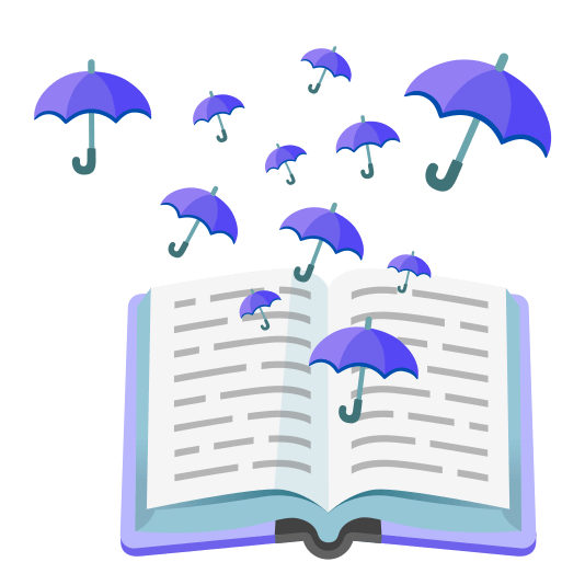 books umbrella