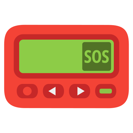 pager sos