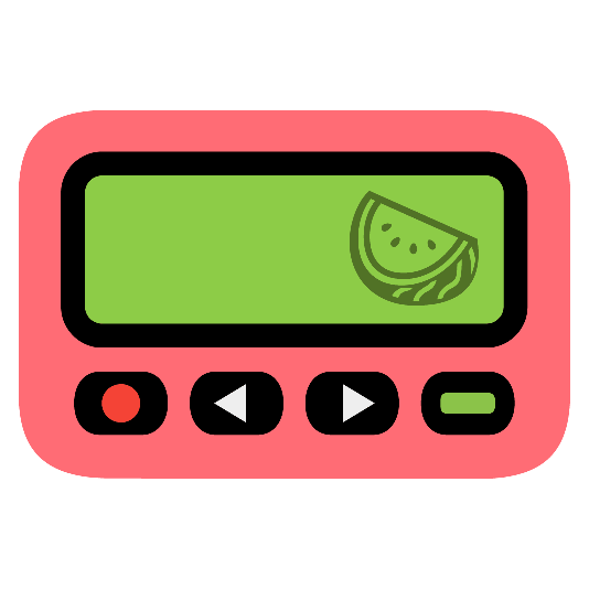 pager watermelon