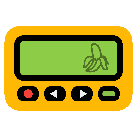 pager banana