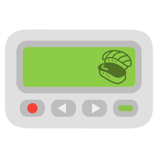 pager sushi