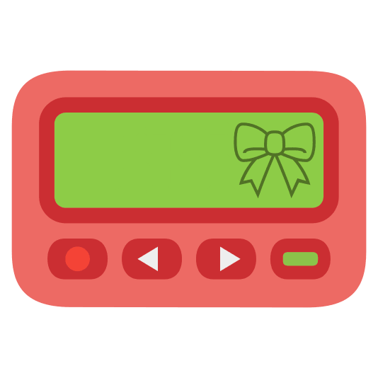 pager ribbon