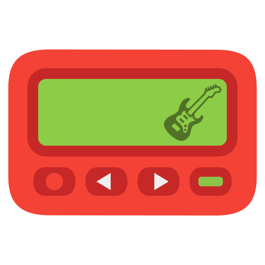 pager guitar