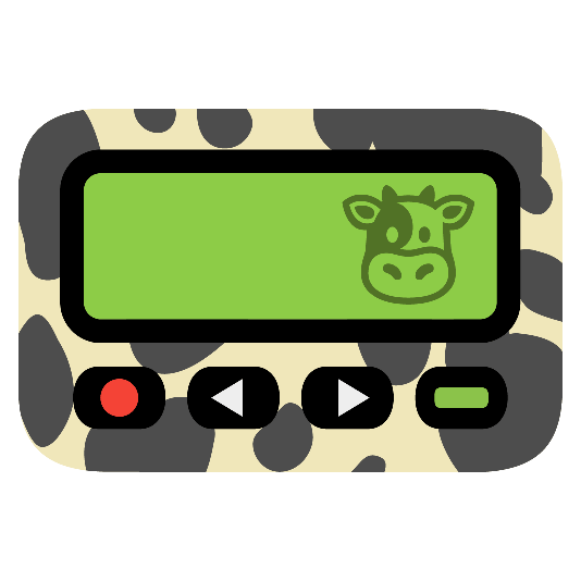 pager cow