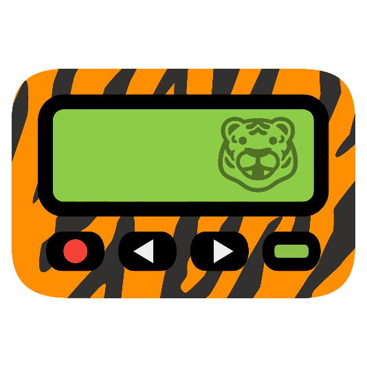 pager tiger