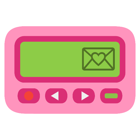 pager love letter