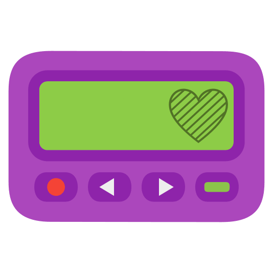 pager purple heart