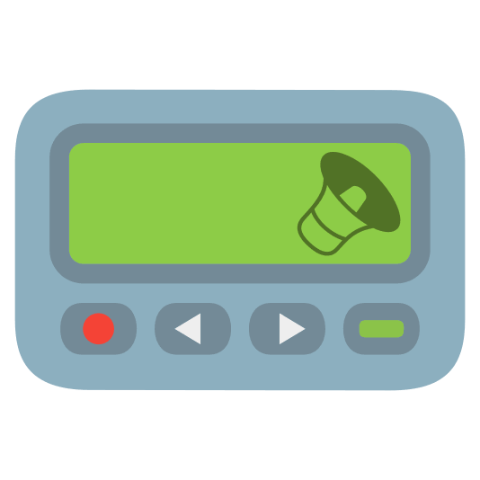 pager speaker