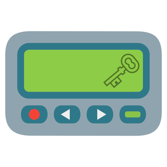 pager old key