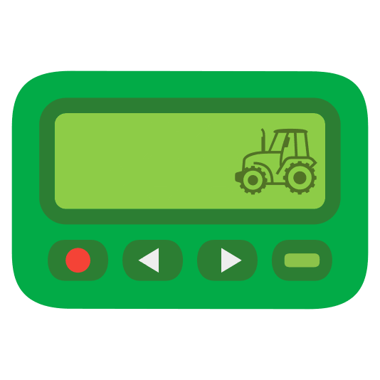 pager tractor
