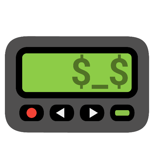 pager money mouth face