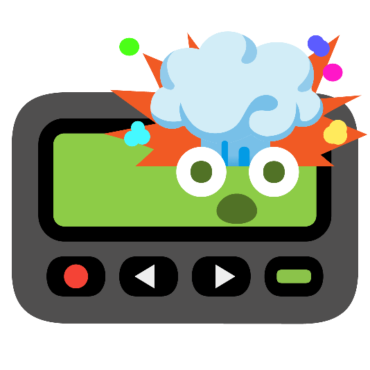 pager exploding head