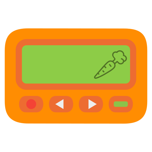 pager carrot
