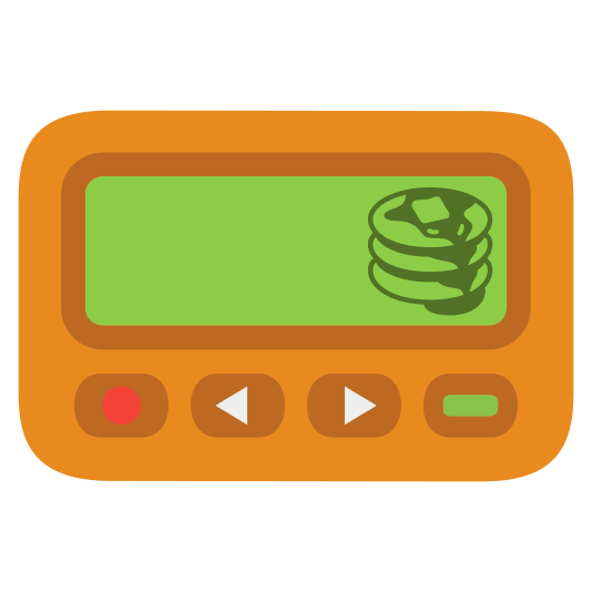 pager pancakes
