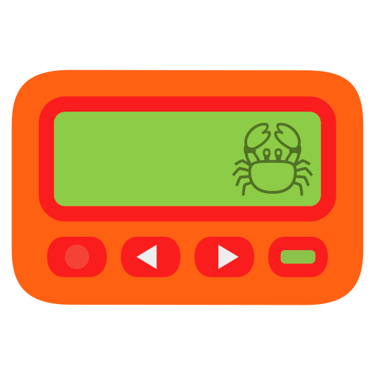 pager crab