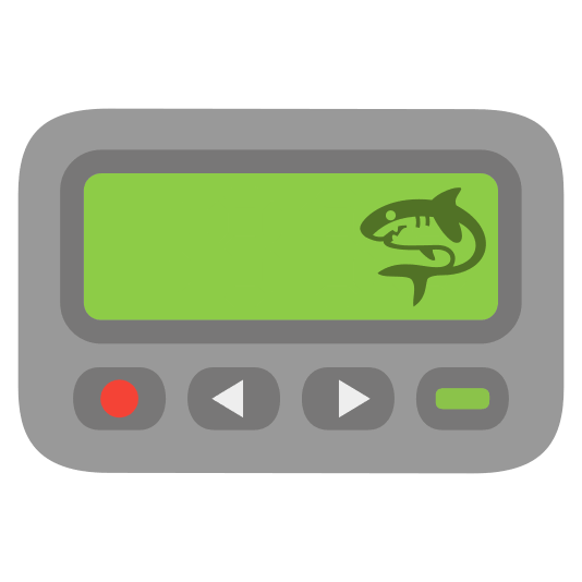 pager shark