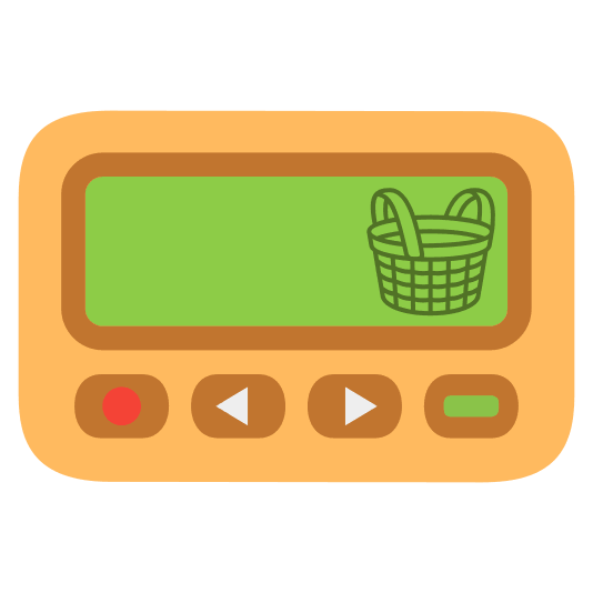 pager basket