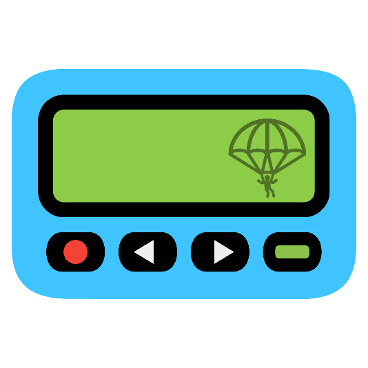 pager parachute