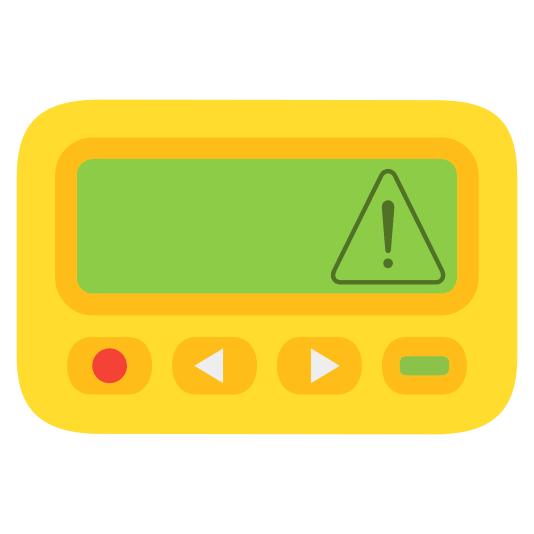 pager warning