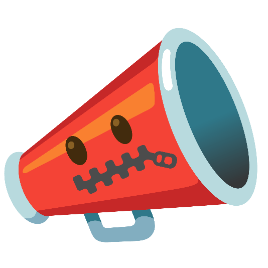 mega zipper mouth face