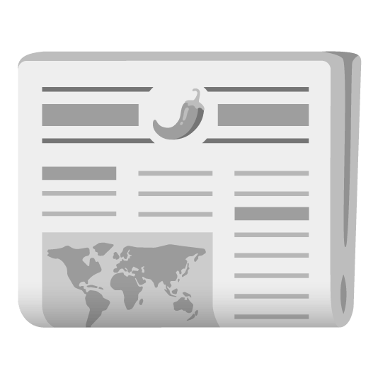 newspaper hot pepper