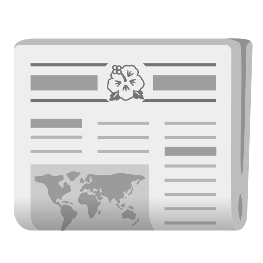 newspaper hibiscus