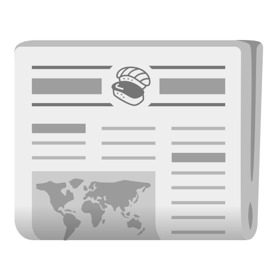 newspaper sushi