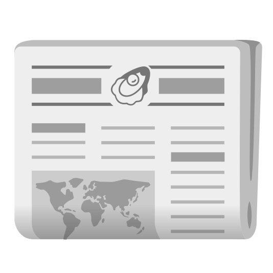 newspaper oyster