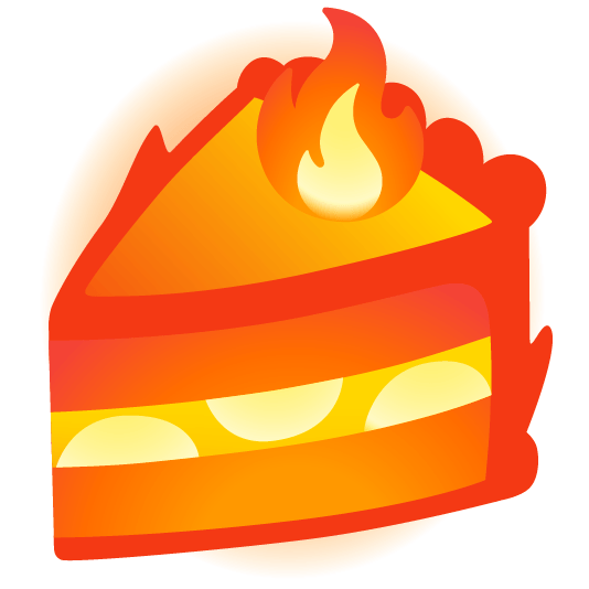 fire cake