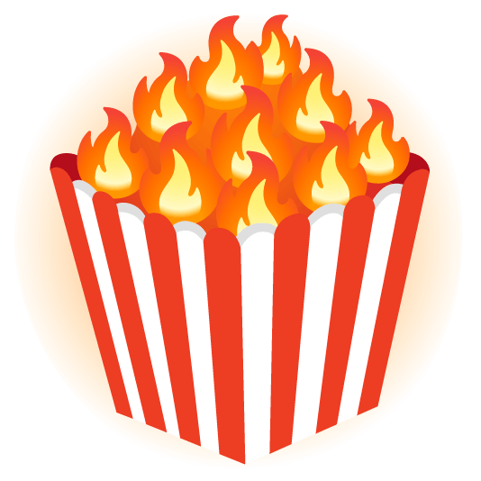 fire popcorn