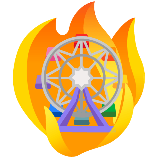 fire ferris wheel