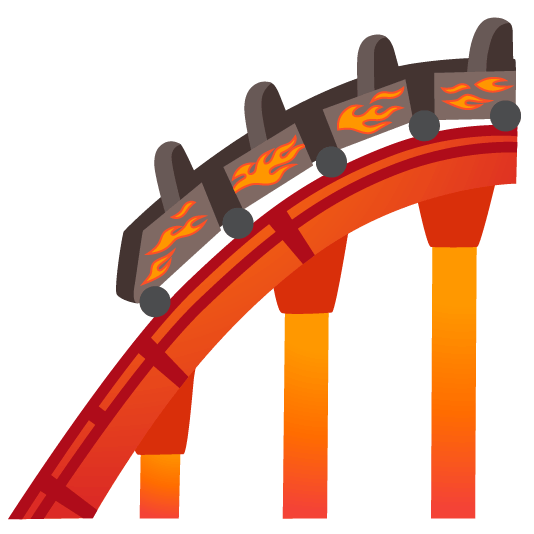 fire roller coaster
