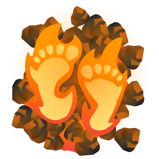 fire footprints
