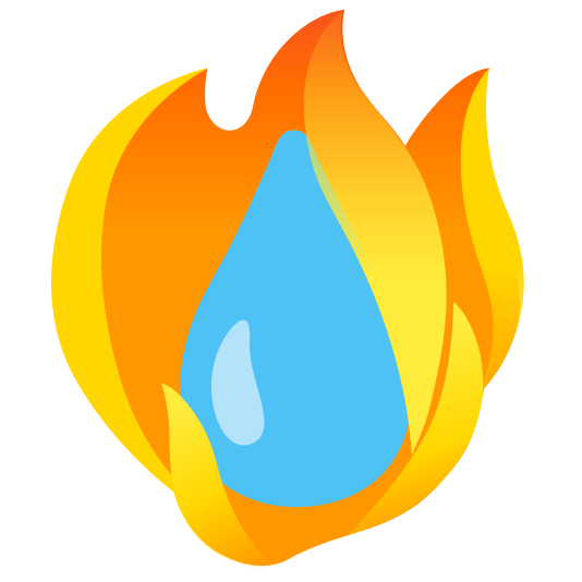 fire droplet