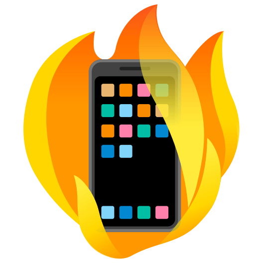 fire iphone