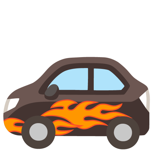 fire car