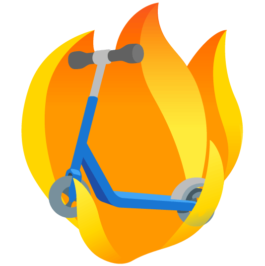 fire scooter