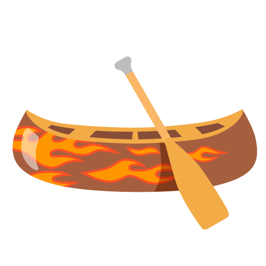 fire canoe
