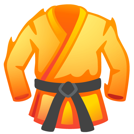 fire martial arts uniform
