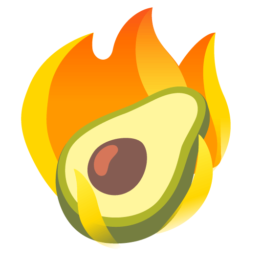fire avocado