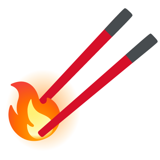 fire chopsticks