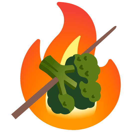 fire broccoli