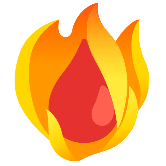 fire drop of blood
