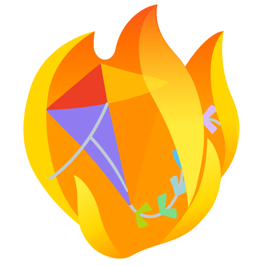 fire kite