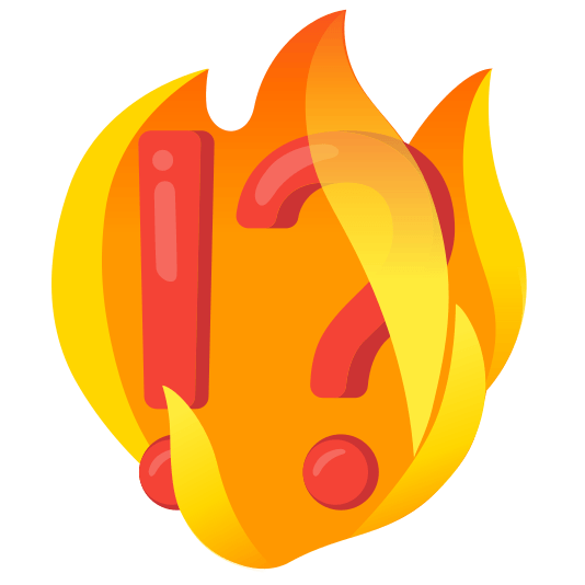 fire interrobang