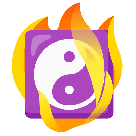 fire yin yang