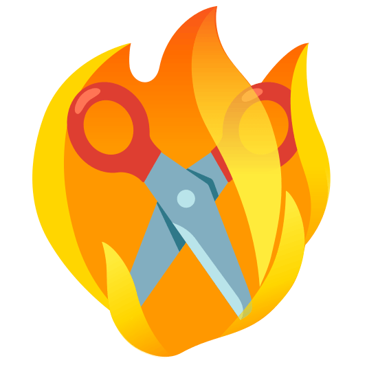 fire scissors