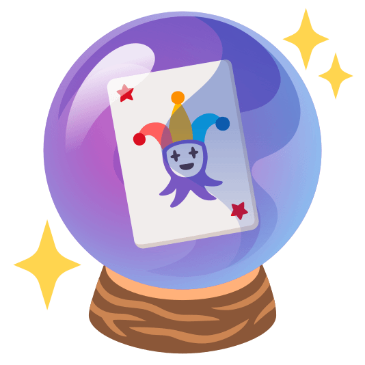 crystal ball black joker