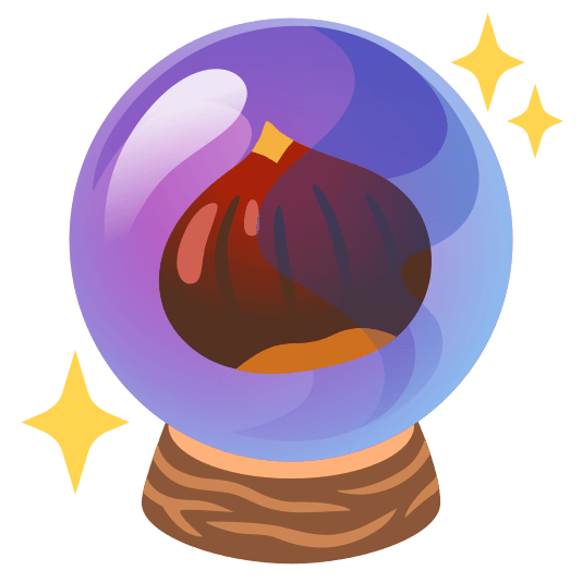 crystal ball chestnut