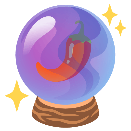 crystal ball hot pepper